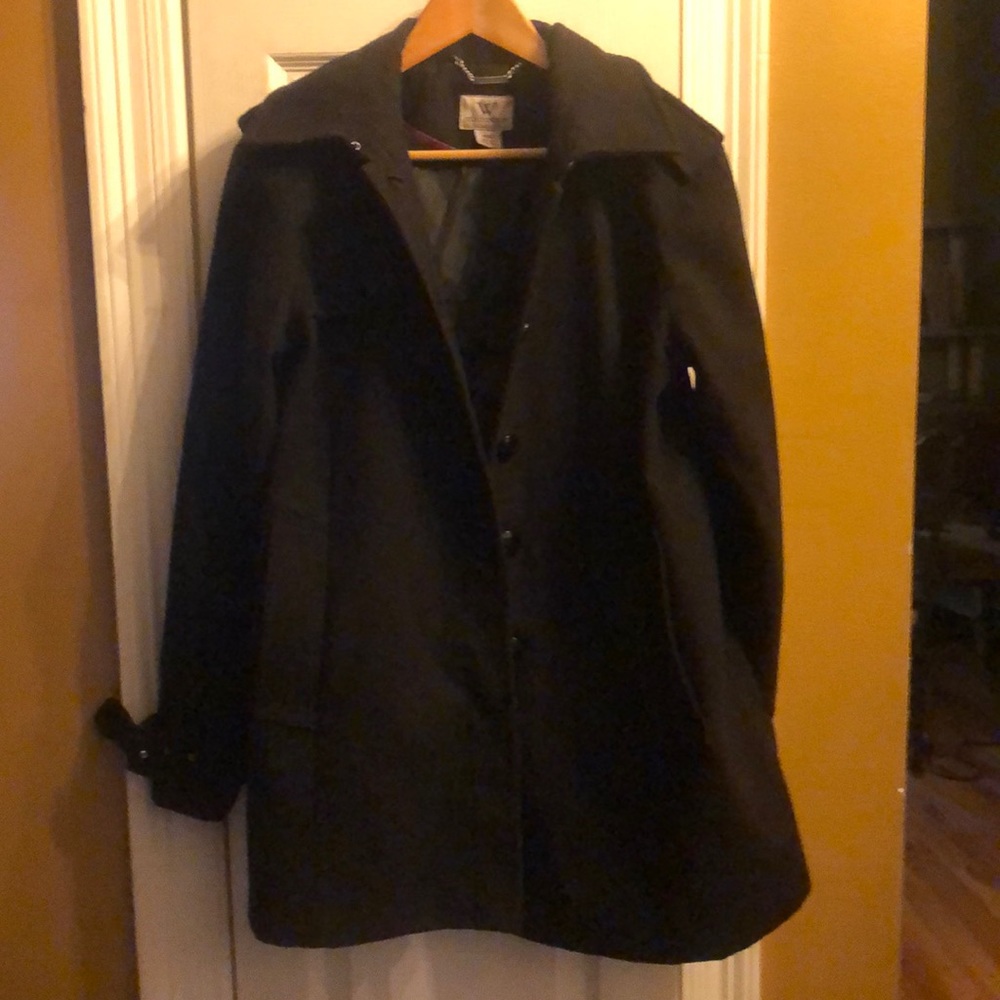Black Worthington Pea Coat